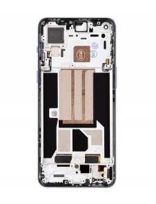 LCD-skärm + pekenhet + främre skal till OnePlus Nord 2 - Grå