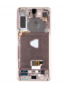 LCD-skärm + Touch Unit Samsung Galaxy S21 Plus - Fantomviolett (Service Pack)