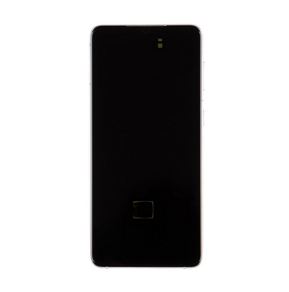 LCD-skärm + Touch Unit Samsung Galaxy S21 Plus - Fantomsilver (Service Pack)