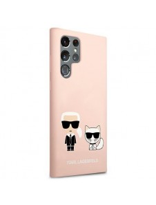 Ljusrosa och väldigt stilrent skal till Samsung Galaxy S22 Ultra.