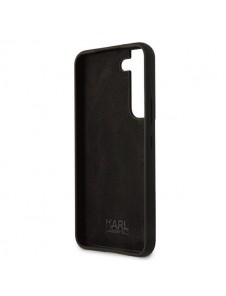 Samsung Galaxy S22 och väldigt snyggt skydd från Karl Lagerfeld.