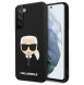 Med detta fodral kommer du att vara lugn för Samsung Galaxy S22 Plus väldigt snyggt skydd från Karl Lagerfeld.
