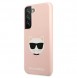 Med detta fodral kommer du att vara lugn för Samsung Galaxy S22 Plus väldigt snyggt skydd från Karl Lagerfeld.