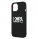 Med detta skal kommer du att vara lugn för iPhone 13 Mini väldigt snyggt skydd från Karl Lagerfeld.