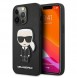 Med detta skal kommer du att vara lugn för iPhone 13 Pro Max väldigt snyggt skydd från Karl Lagerfeld.