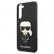 Med detta fodral kommer du att vara lugn för Samsung Galaxy S22 Plus väldigt snyggt skydd från Karl Lagerfeld.