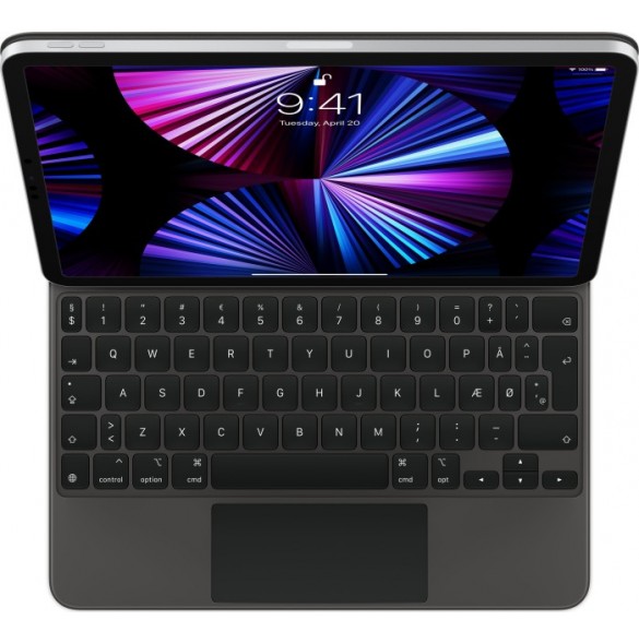 Apple MXQT2DK/A Magic Keyboard for iPad Air (4. gen) & 11" iPad Pro – (Danish Layout)
