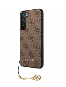 Guess 4G Charms Fodral till Samsung Galaxy S22 - Brun