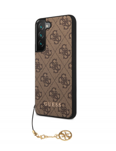 Guess 4G Charms Fodral till Samsung Galaxy S22 - Brun