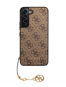 Guess 4G Charms Fodral till Samsung Galaxy S22 - Brun