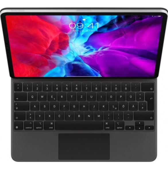 Apple MXQU2SM/A Magic Keyboard for iPad Pro 12.9" - Svart Swiss