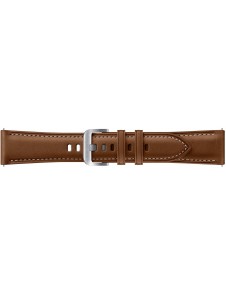 Galaxy Watch 3 Stitch Leather Strap 20mm - Brun( ET-SLR85SAE)