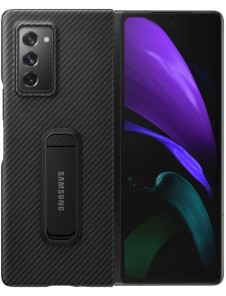 Samsung Aramid Cover-fodral till Samsung Galaxy Z Fold 2 5G - Svart (EF-XF916SBE)