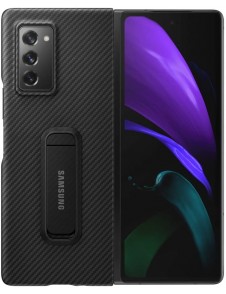Samsung Aramid Cover-fodral till Samsung Galaxy Z Fold 2 5G - Svart (EF-XF916SBE)