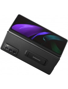 Samsung Aramid Cover-fodral till Samsung Galaxy Z Fold 2 5G - Svart (EF-XF916SBE)