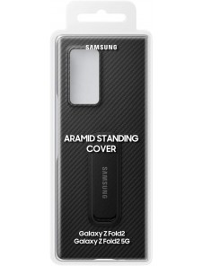Samsung Aramid Cover-fodral till Samsung Galaxy Z Fold 2 5G - Svart (EF-XF916SBE)