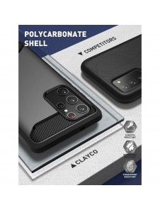 Med detta fodral kommer du att vara lugn för Samsung Galaxy S22 Ultra väldigt snyggt skydd från Supcase.