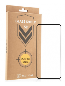 Tactical Glass Shield 5D för Samsung Galaxy A53 5G - Svart