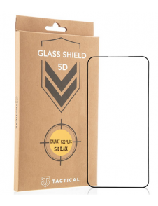 Tactical Glass Shield 5D för Samsung Galaxy S22 Plus - Svart