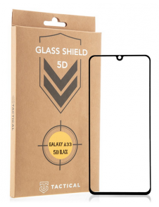 Tactical Glass Shield 5D för Samsung Galaxy A33 5G - Svart