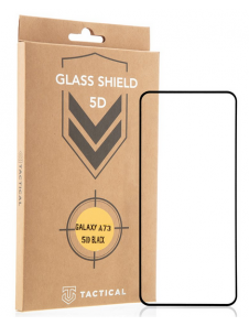 Tactical Glass Shield 5D för Samsung Galaxy A73 5G - Svart