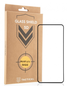 Tactical Glass Shield 5D för Samsung Galaxy A73 5G - Svart