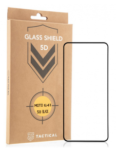 Tactical Glass Shield 5D till Motorola Moto G41 - Svart