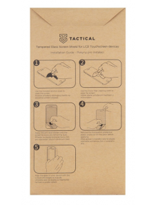 Tactical Glass Shield 5D till Motorola Moto G41 - Svart
