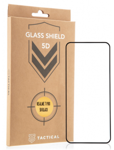 Tactical Glass Shield 5D för Realme 7 Pro - Svart