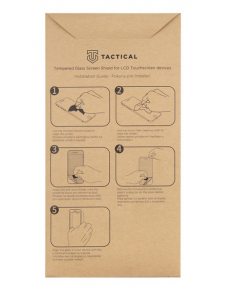 Tactical Glass Shield 5D för Xiaomi Redmi Note 8 Pro - Svart