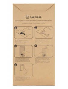 Tactical Glass Shield 5D för Xiaomi Redmi Note 10 5G/Poco M3 Pro 5G - Svart