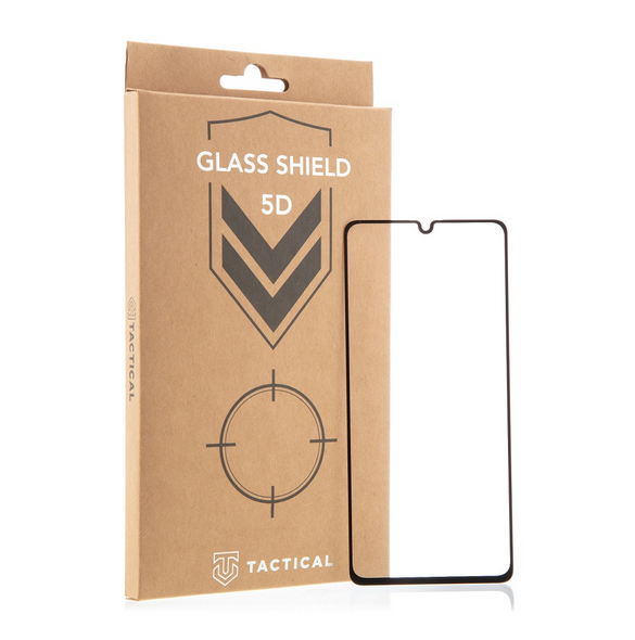 Tactical Glass Shield 5D för Samsung Galaxy A41 - Svart