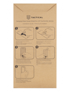 Tactical Glass Shield 5D för Samsung Galaxy A41 - Svart