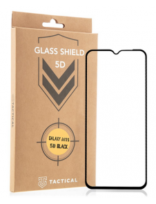 Tactical Glass Shield 5D för Samsung Galaxy A03s/A03 - Svart
