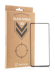 Tactical Glass Shield 5D för Samsung Galaxy A51 - Svart