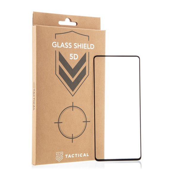 Tactical Glass Shield 5D för Samsung Galaxy A51 - Svart