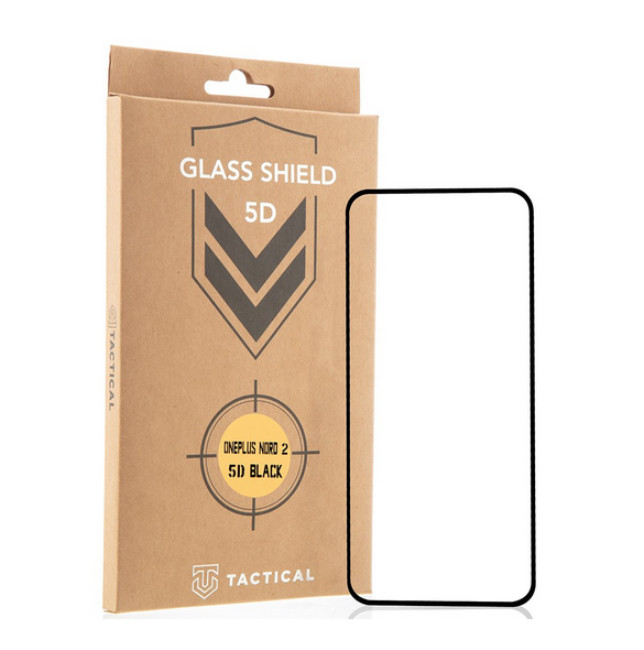 Tactical Glass Shield 5D för OnePlus Nord 2 - Svart