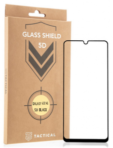 Tactical Glass Shield 5D för Samsung Galaxy A32 4G - Svart
