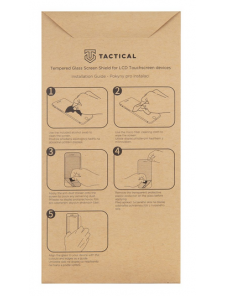 Tactical Glass Shield 5D för Motorola Moto E7 Power/E7i Power - Svart