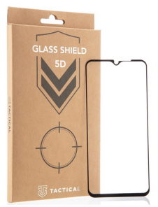 Tactical Glass Shield 5D för Xiaomi Redmi 9 - Svart