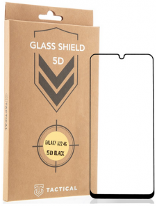 Tactical Glass Shield 5D för Samsung Galaxy A22 4G - Svart