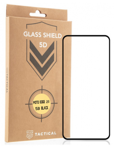 Tactical Glass Shield 5D för Motorola Edge 20 - Svart