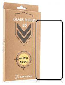 Tactical Glass Shield 5D för Motorola Edge 20 - Svart
