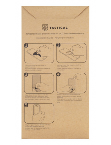 Tactical Glass Shield 5D för Motorola Moto E30/E40 - Svart