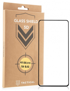 Tactical Glass Shield 5D för Motorola Edge 20 Pro - Svart