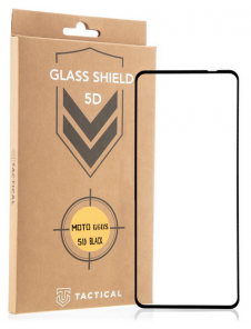 Tactical Glass Shield 5D för Motorola Moto G60s - Svart