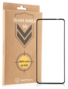 Tactical Glass Shield 5D för Motorola Moto G60s - Svart