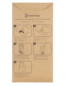 Tactical Glass Shield 2.5D för Motorola Moto E20 - Klar