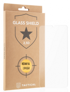 Tactical Glass Shield 2.5D för Xiaomi Redmi 9A/9AT/9C - Klar