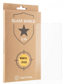 Tactical Glass Shield 2.5D för Xiaomi Redmi 9A/9AT/9C - Klar